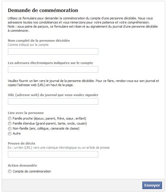 comment declarer quelqu'un